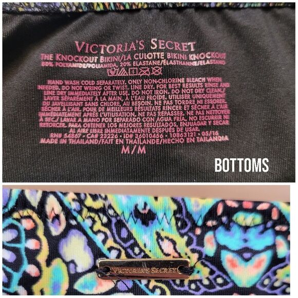 Victoria's Secret Bikini The Getaway Halter and Knockout Bottoms Ruched - Picture 14 of 15